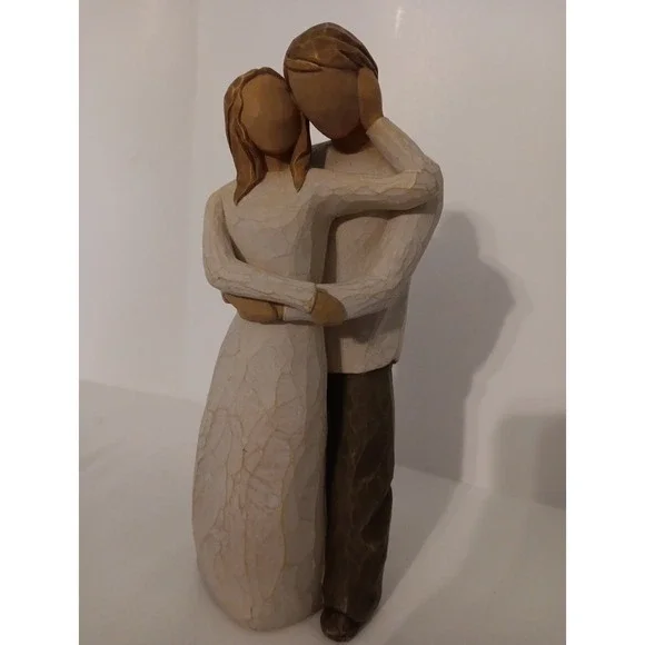 Willow Tree "Together" ‎ 9"  Yr. 2000 Man& Women Embracing Demdaco  Susan Lordi - Picture 4 of 4